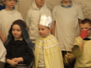 C as a Wise King, school play Dec 19th 07
